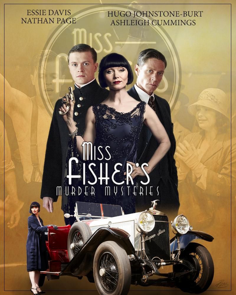 Miss Fishers Murder Mysteries TV Show Poster