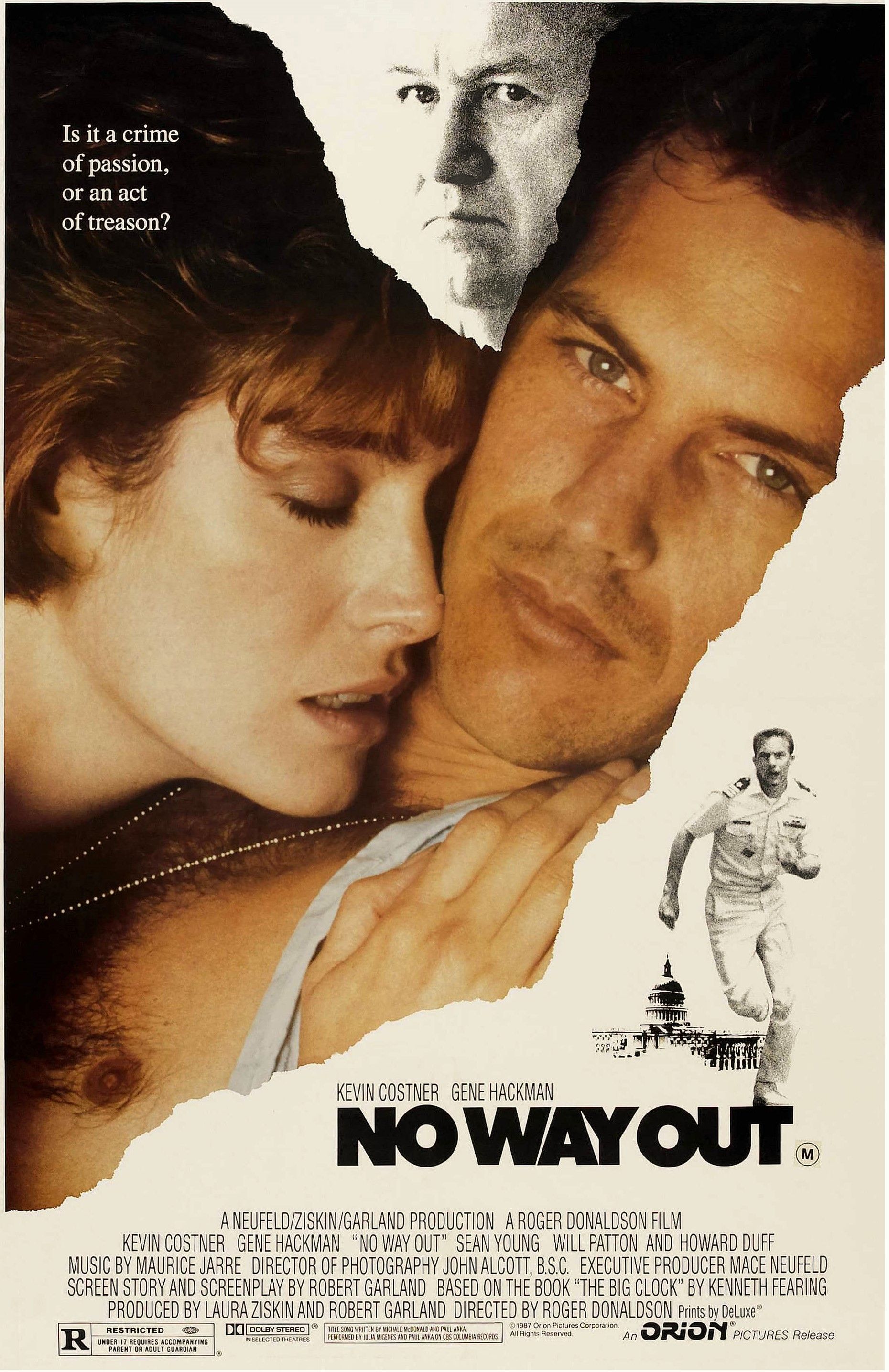 No Way Out 1987 Film Poster-1