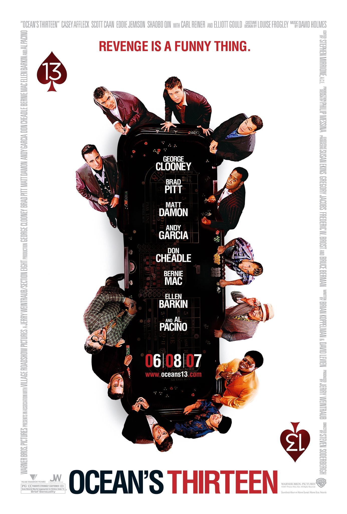 Oceans Thirteen Film Poster
