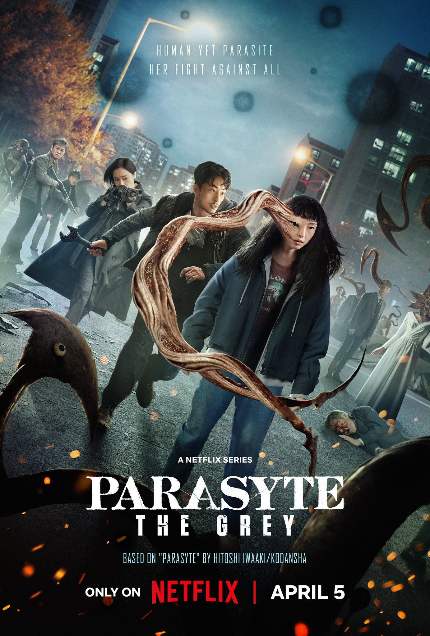 Parasyte The Grey Netflix Poster