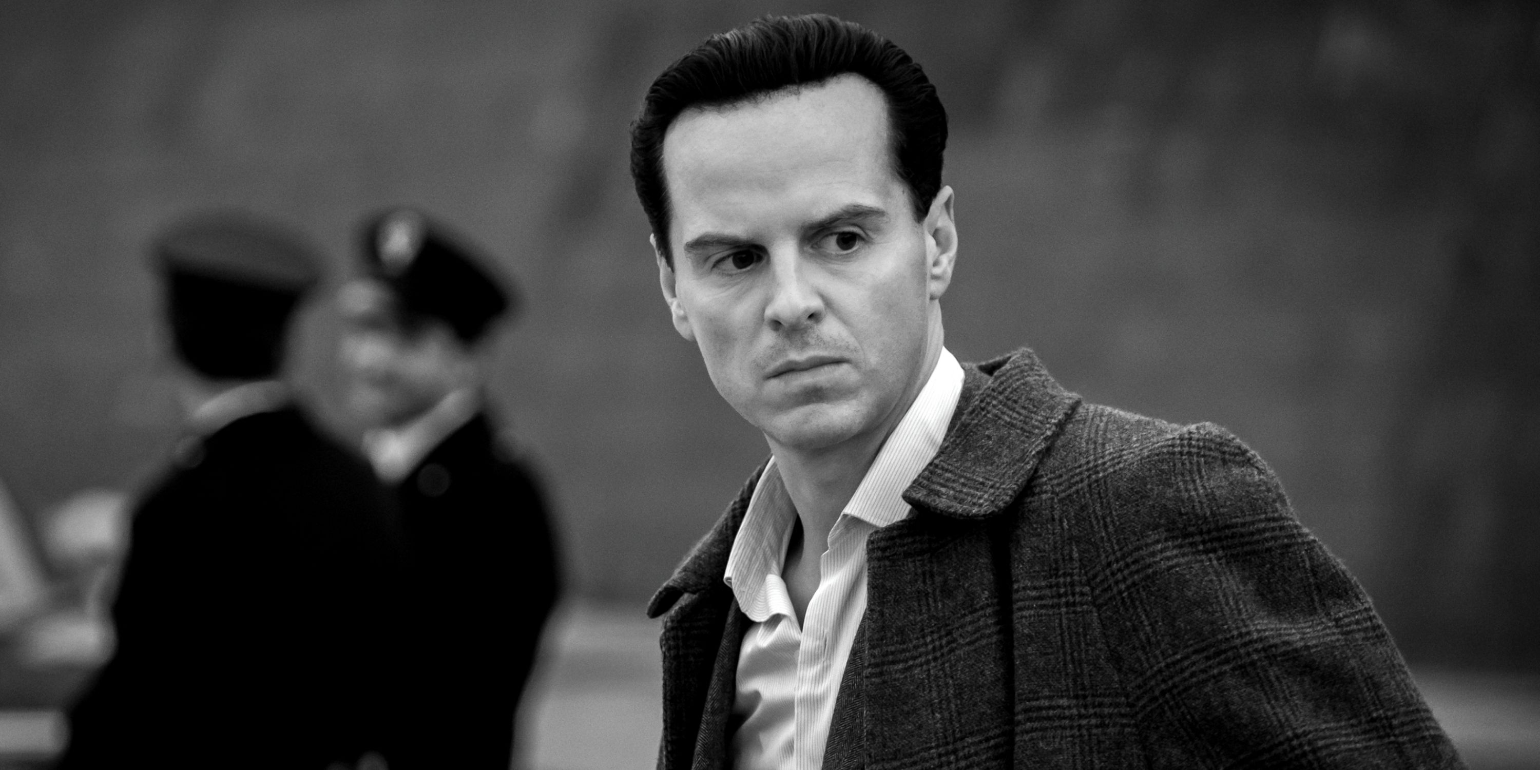 Andrew Scott as Tom Ripley in close-up in Episode 7 of Netflix's Ripley