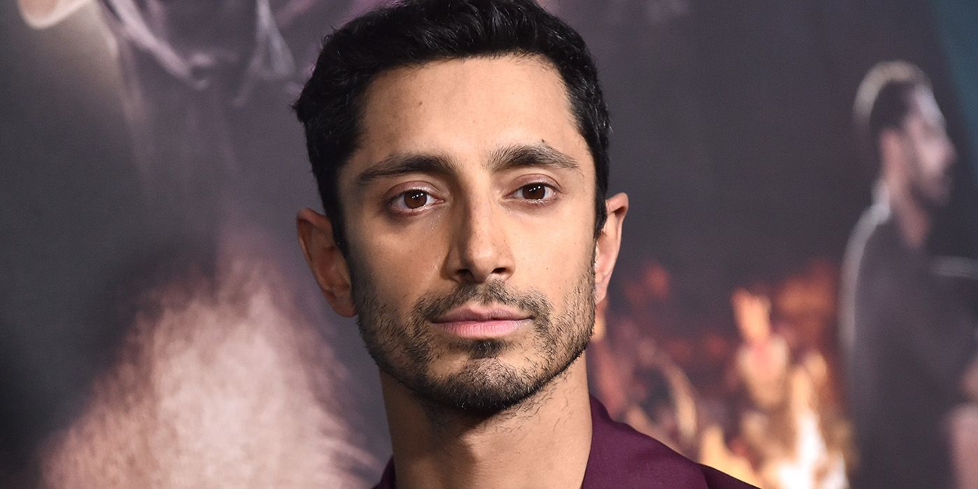 Riz Ahmed on the red carpet for a movie premiere
