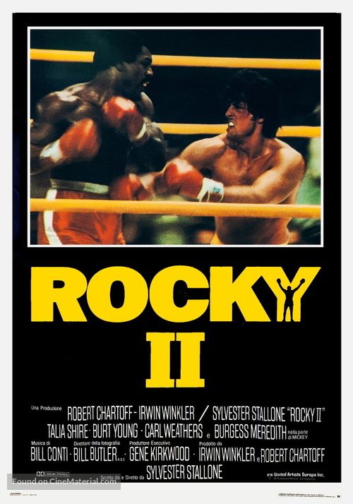 Rocky II Film Poster