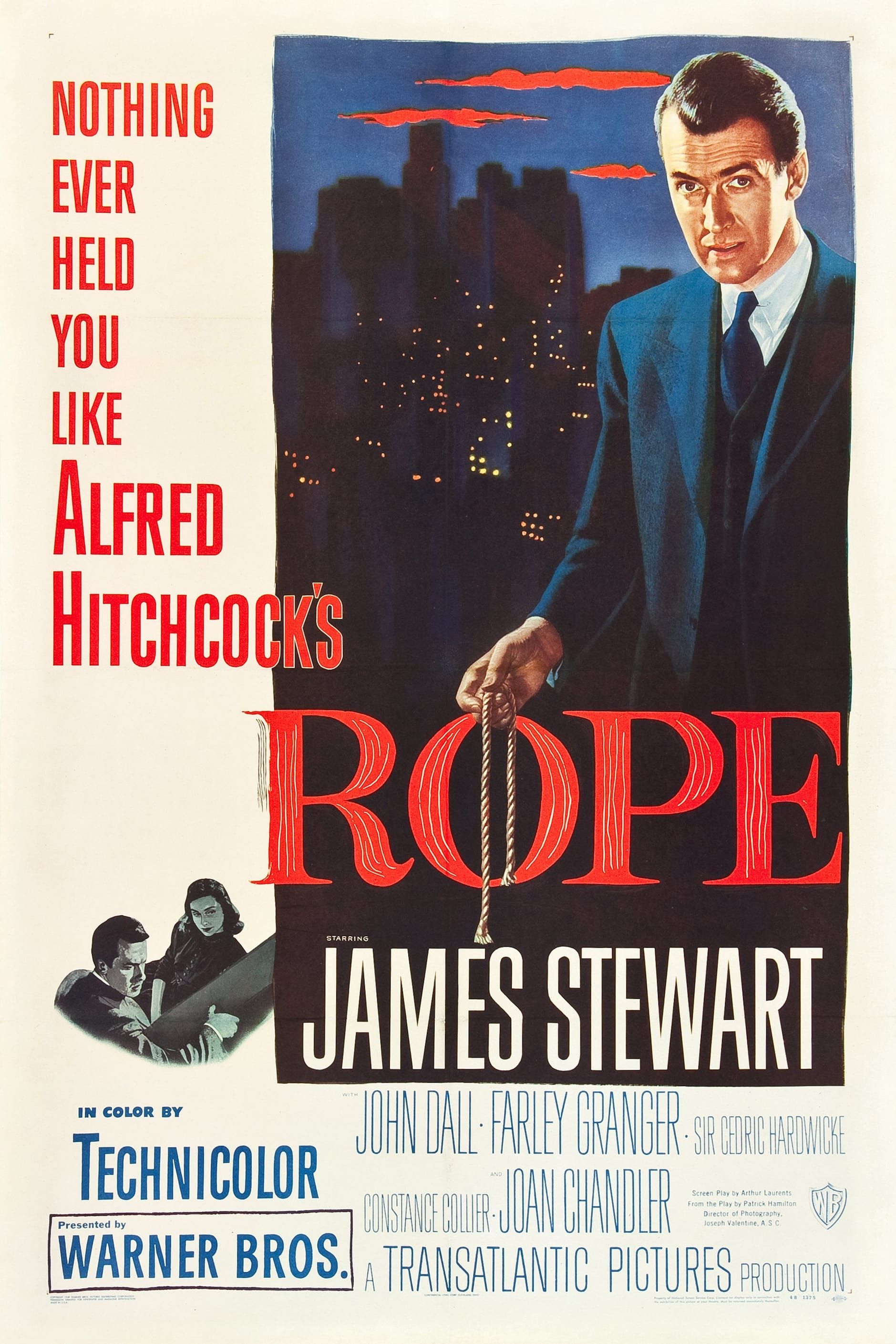 Rope 1948 Film Poster
