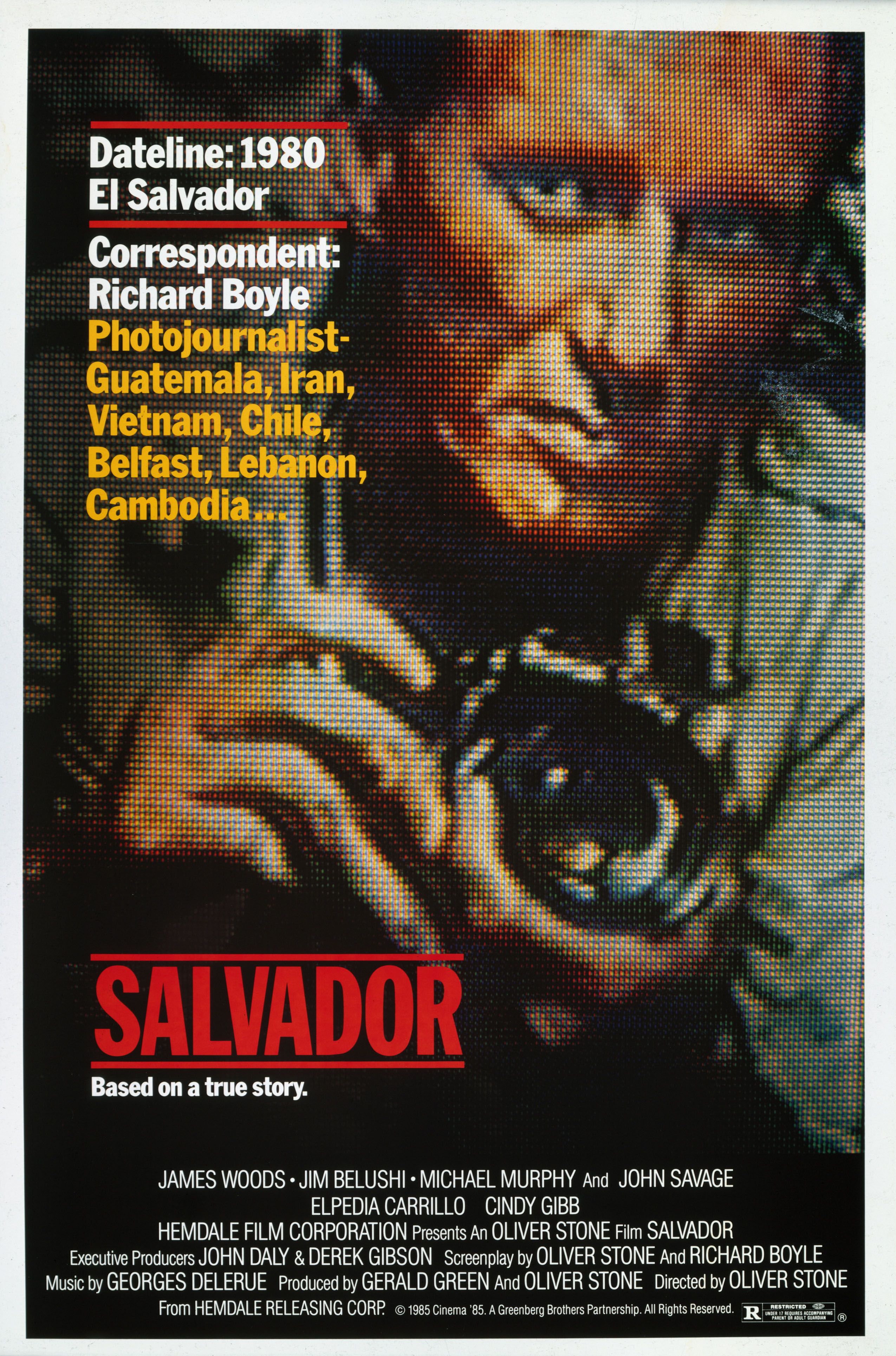 Salvador 1986 Film Poster