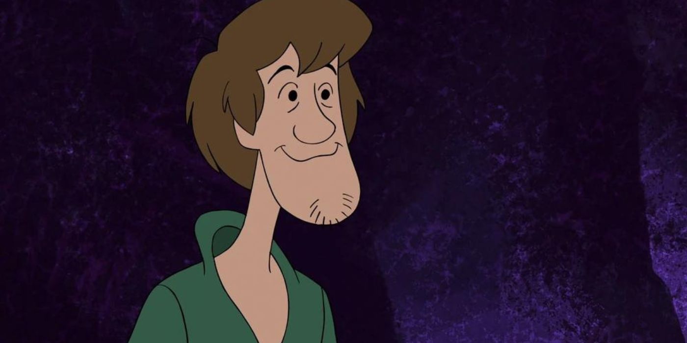 Shaggy Rogers smiling in Scooby-Doo.