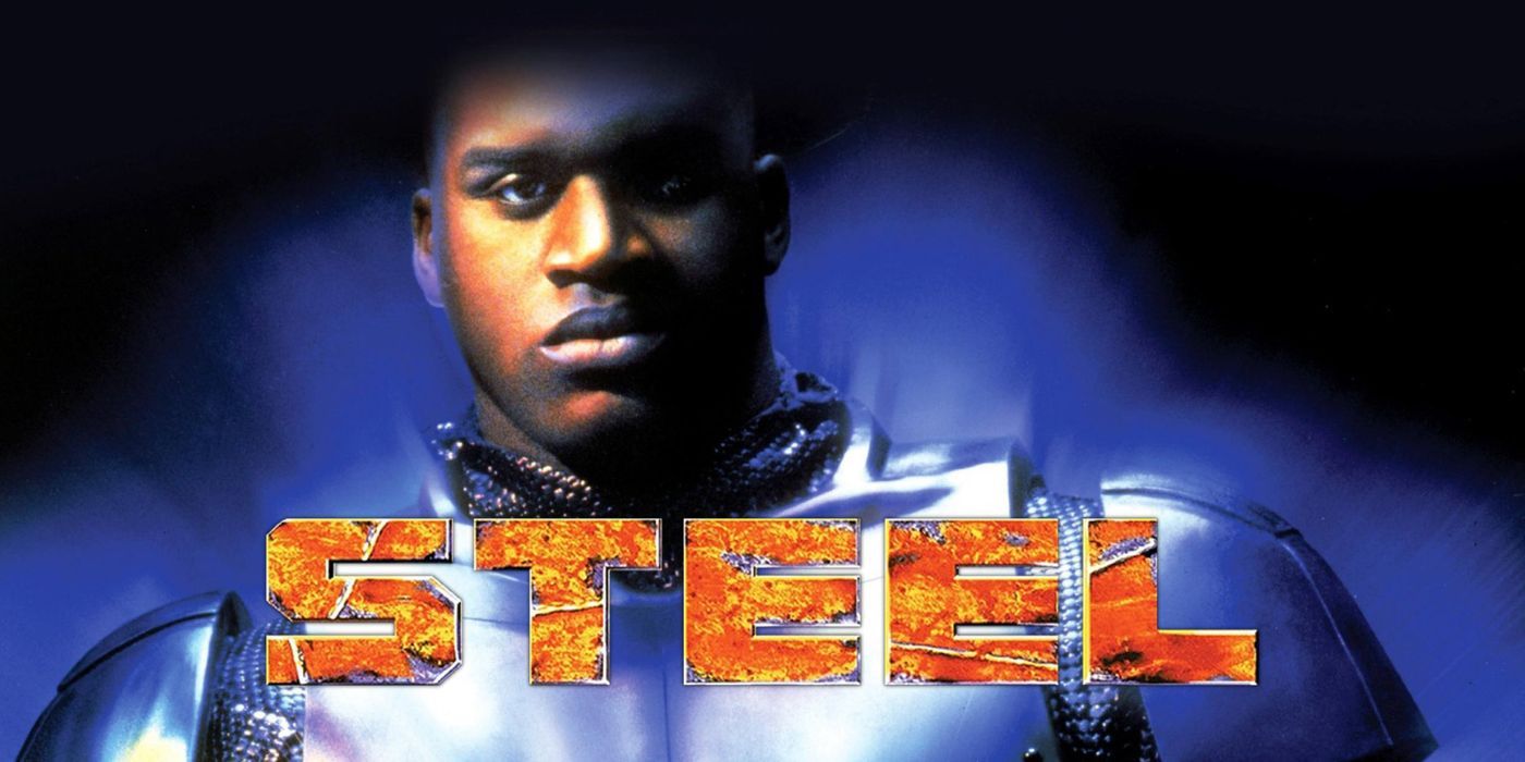 Shaq in a promotional image for Steel 1997