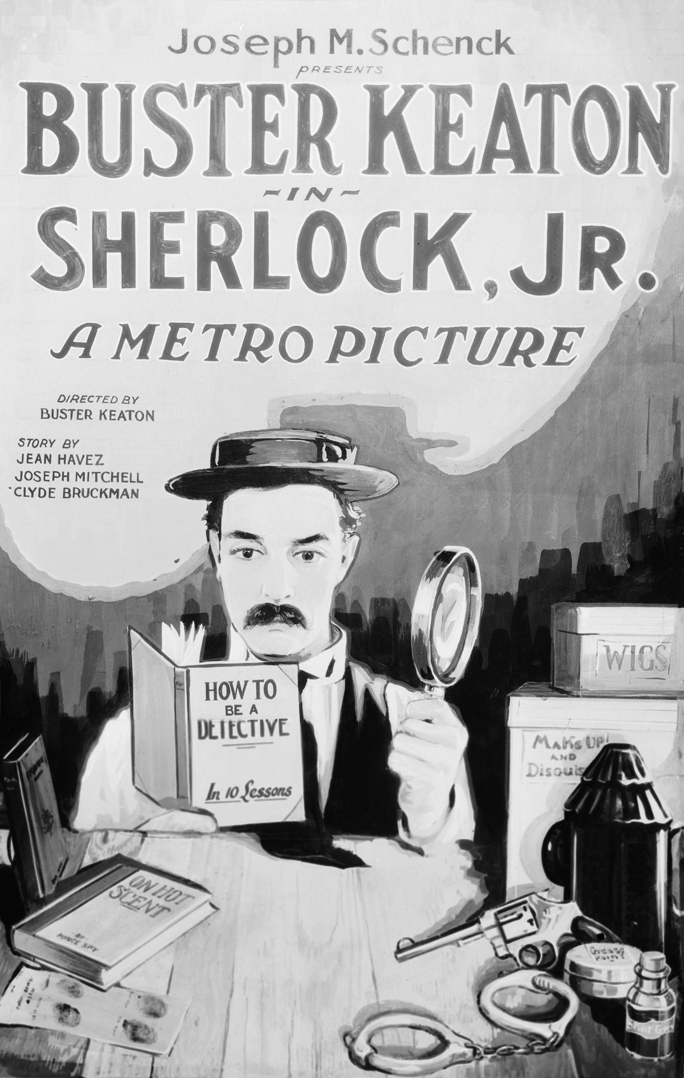 Sherlock Jr. Buster Keaton Poster