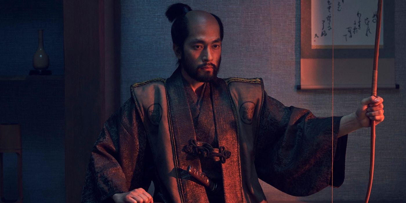 Shinnosuke Abe as Buntaro in a promo for Shogun