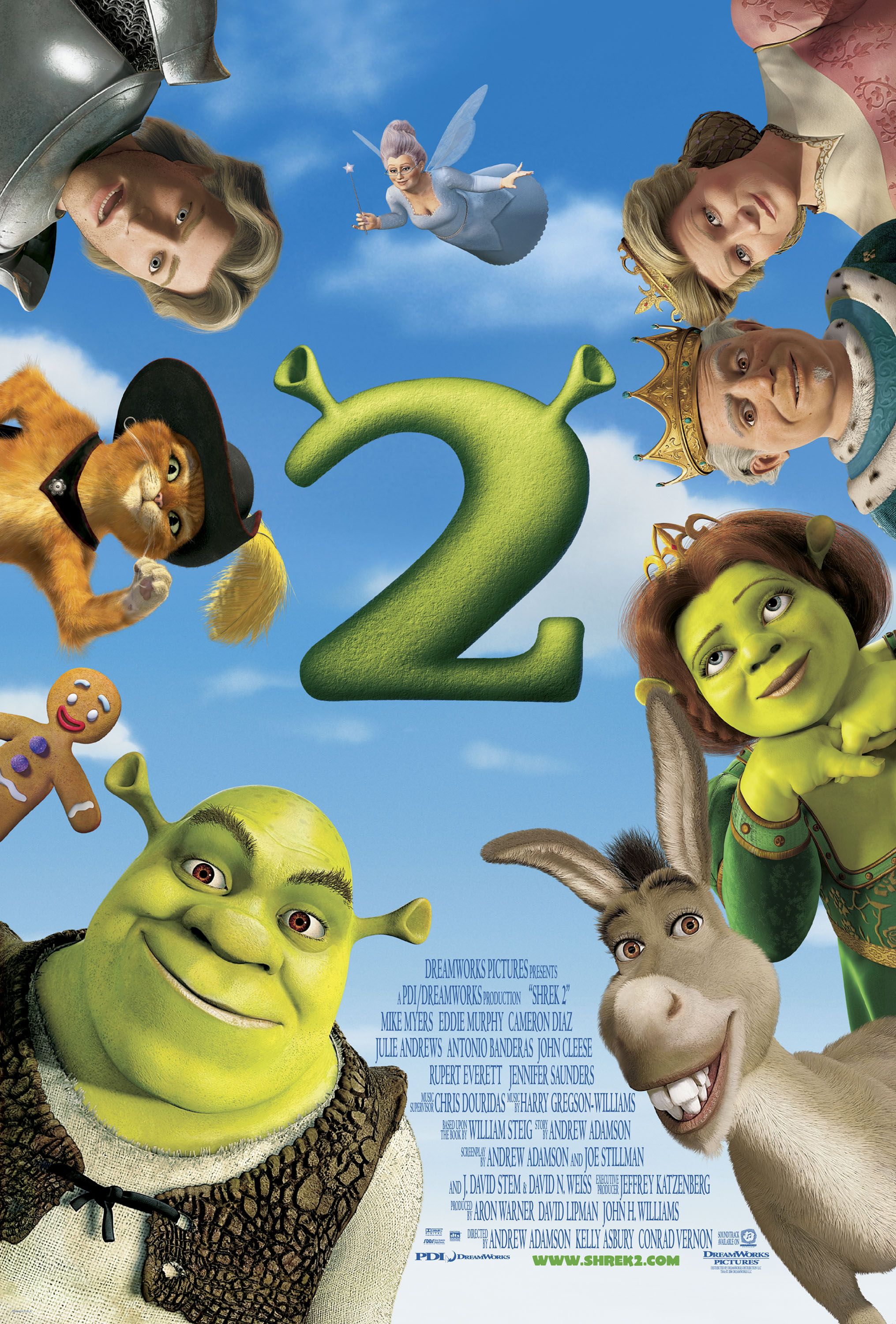 Shrek 2 Title Film Poster