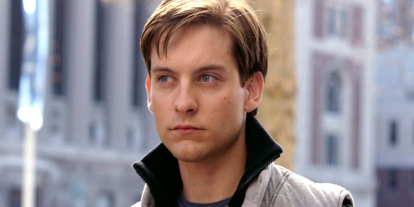 Tobey Maguire as Peter Parker in Spider-Man 2