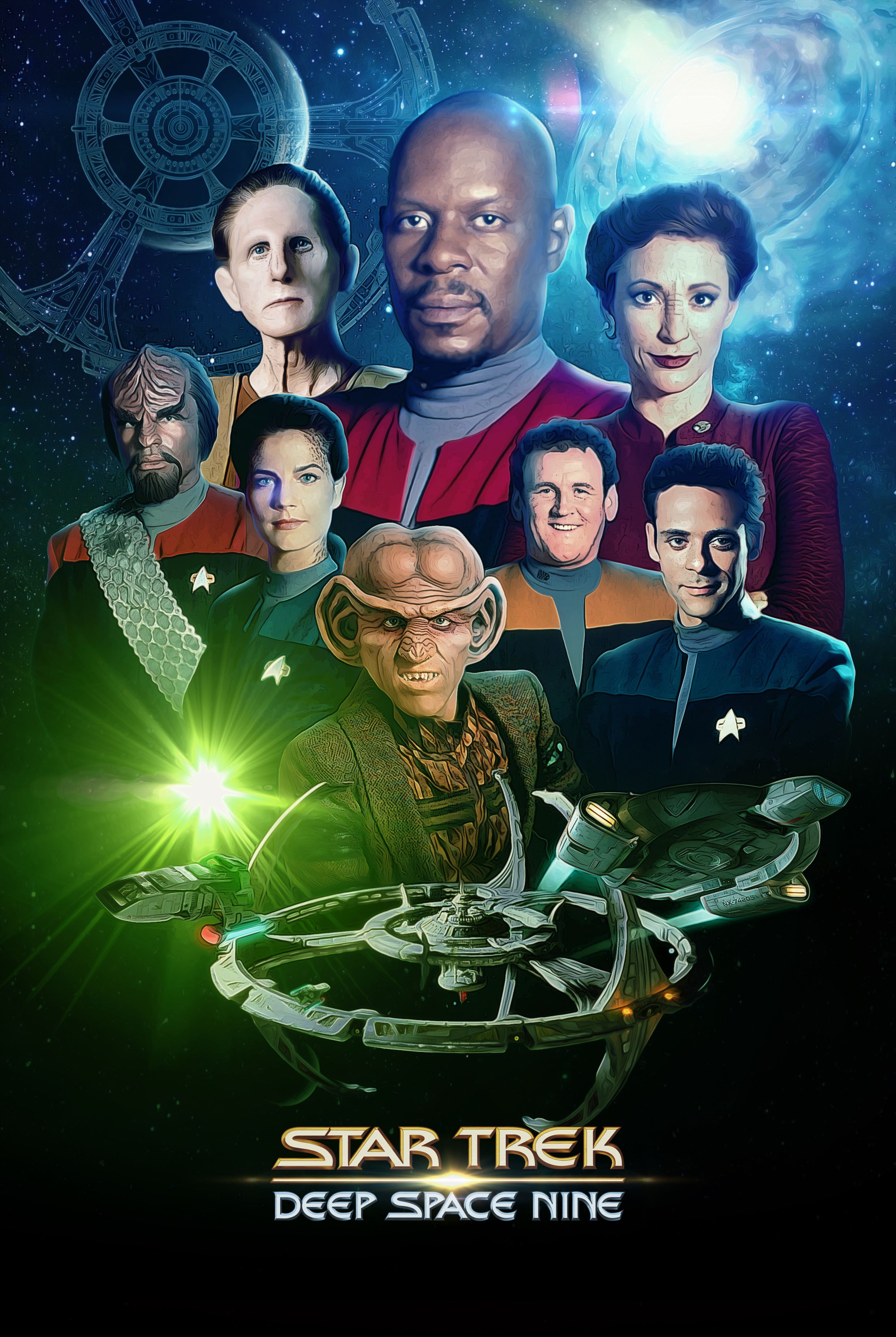 Star Trek Deep Space Nine TV Show Poster
