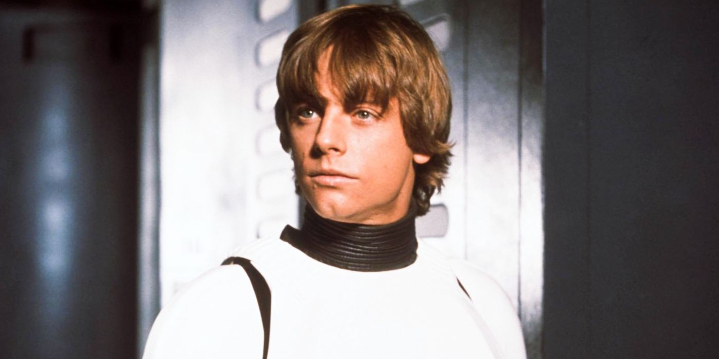 Mark Hamill as Luke Skywalker in Star Wars: Episode IV – A New Hope
