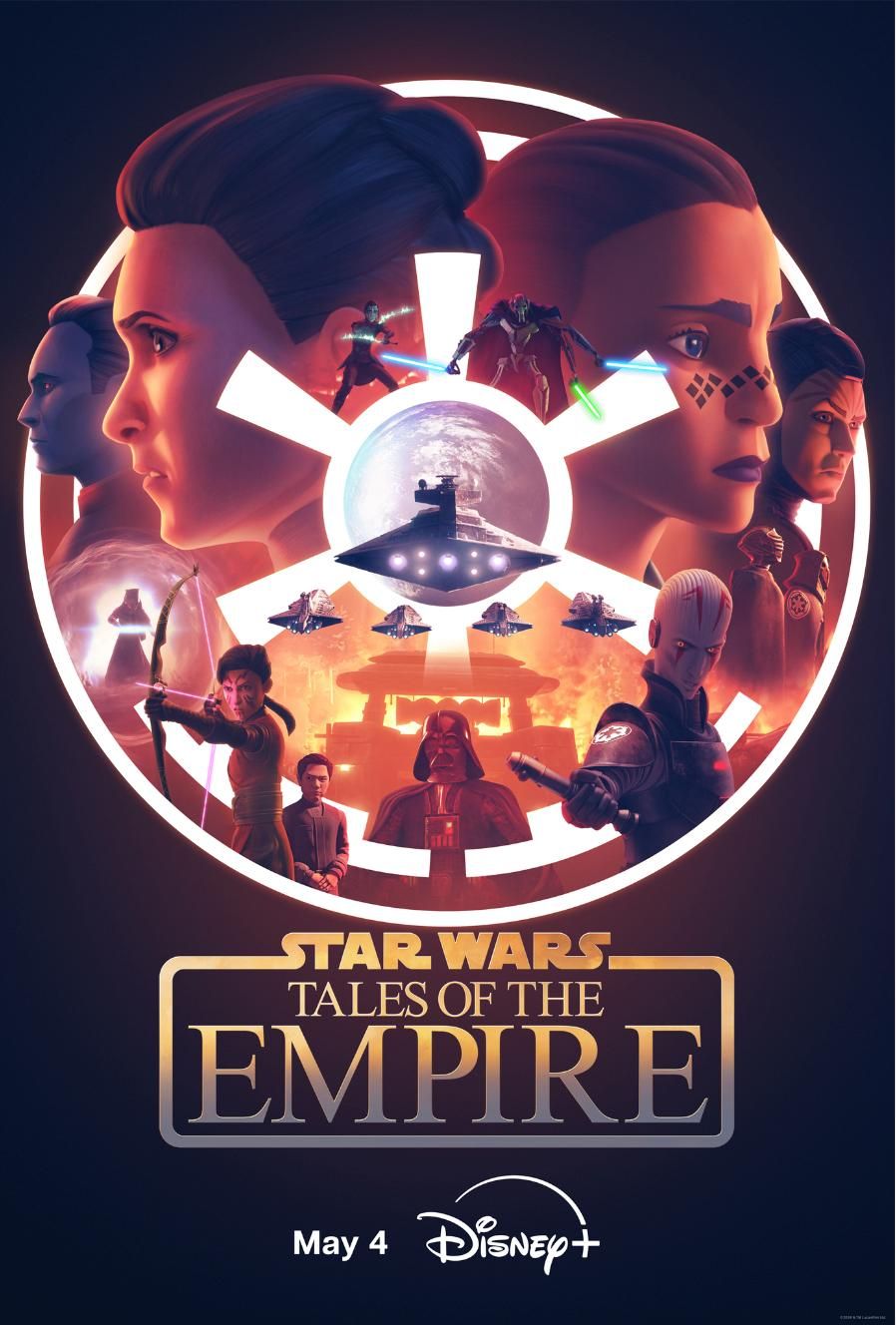 Star Wars Tales of the Empire TV Show Poster