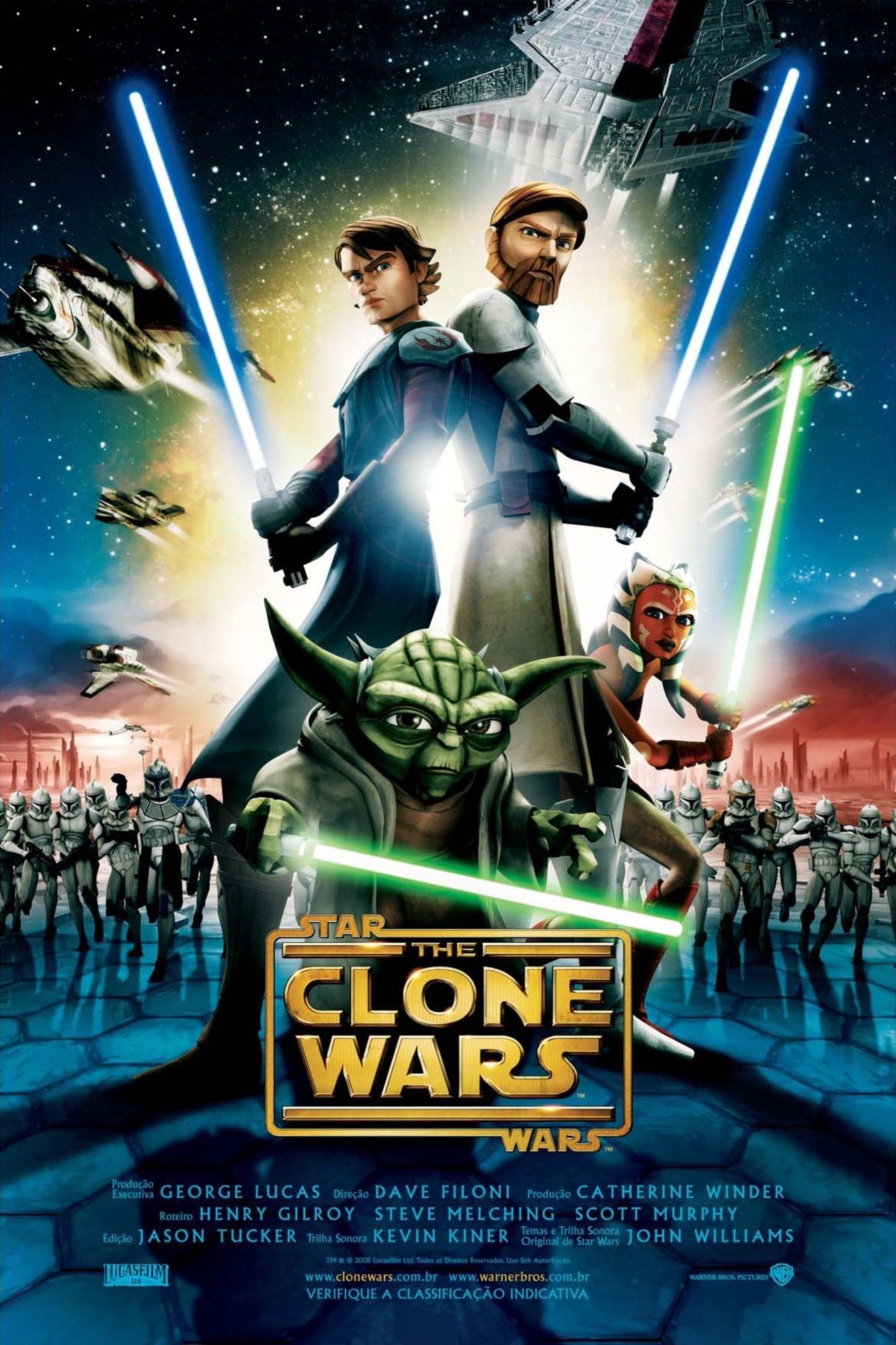 Star Wars The Clone Wars Film Poster