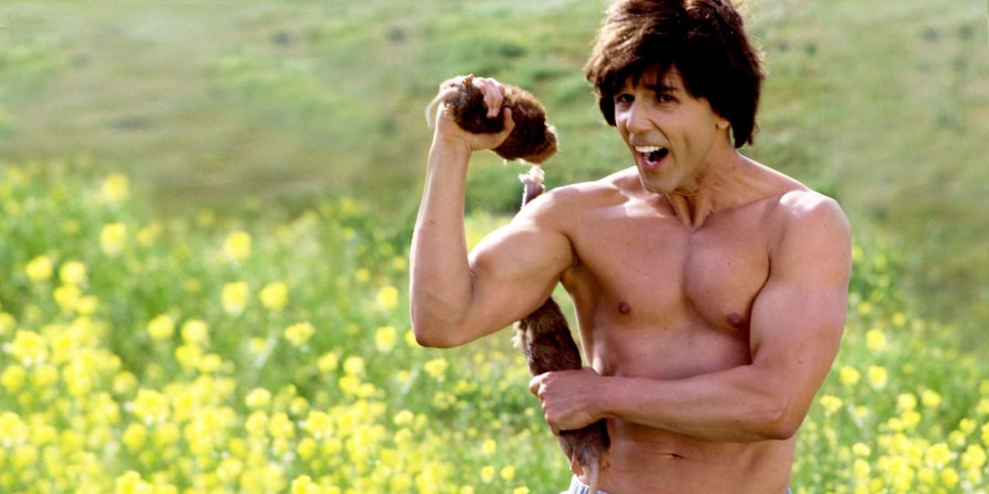 Steve Oedekerk posing in Kung Pow- Enter the Fist (2002)