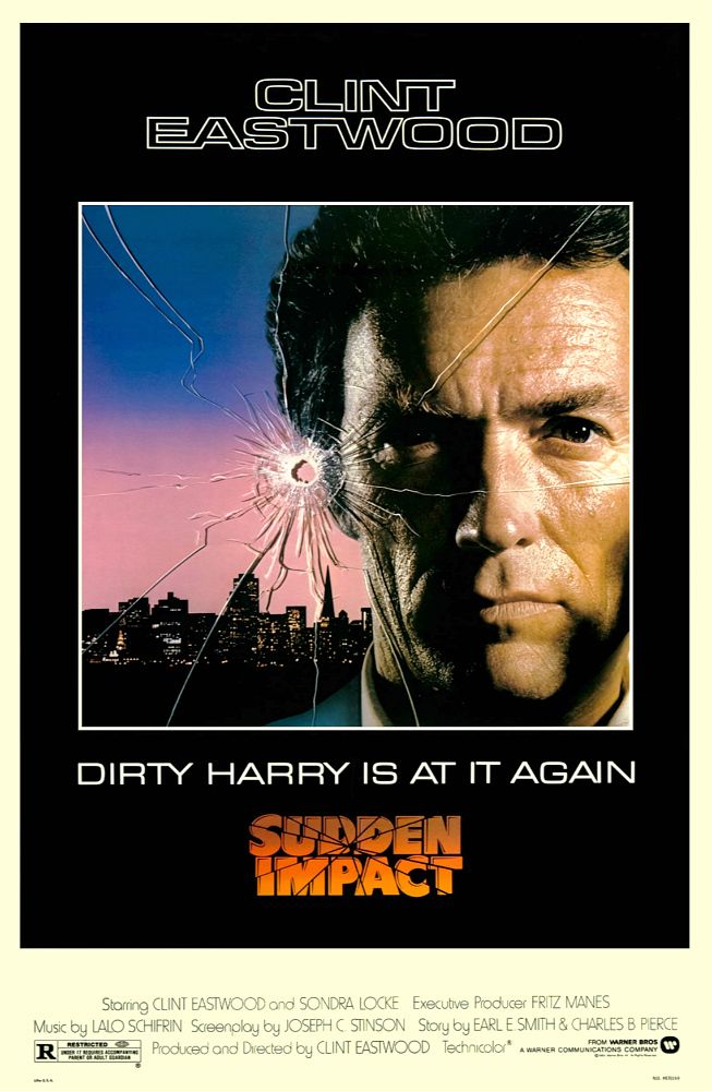 Clint Eastwood's Sudden Impact movie poster