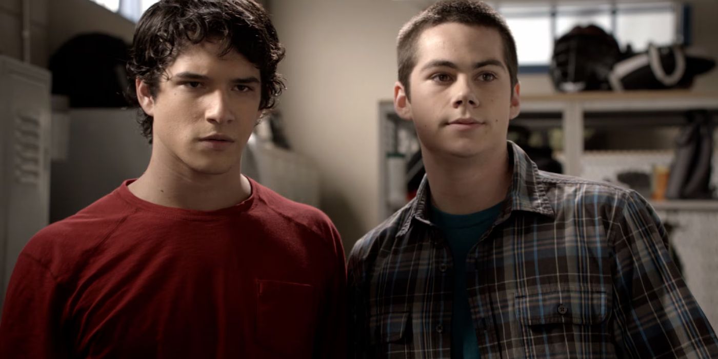 Tyler Posey and Dylan O&rsquo;Brien in Teen Wolf