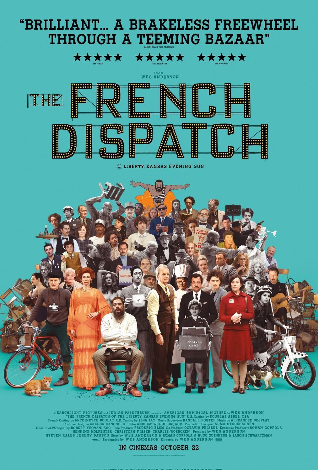 The French Dispatch Film Poster