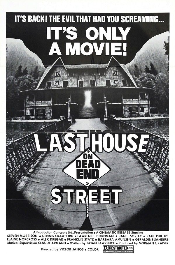 Cartel de la película La última casa en la calle sin salida