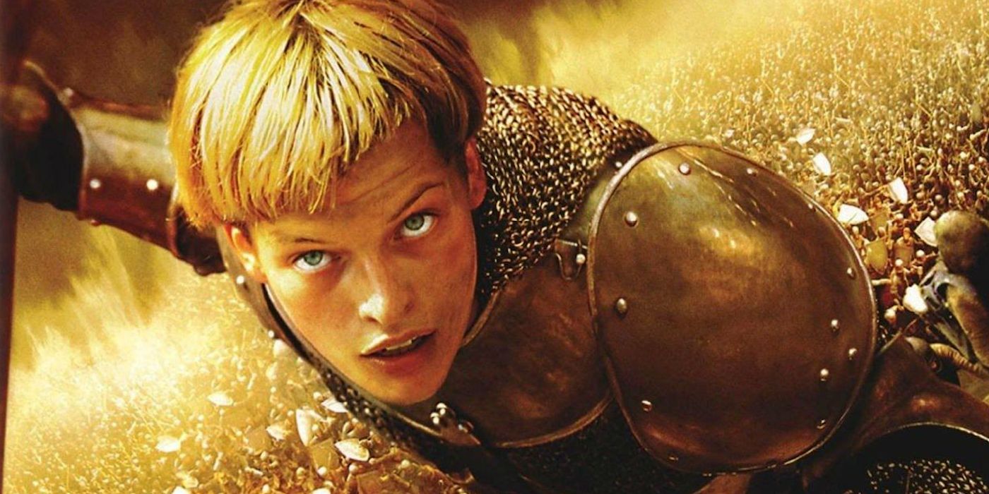 Milla Jovovich in The Messenger: The Story of Joan of Arc