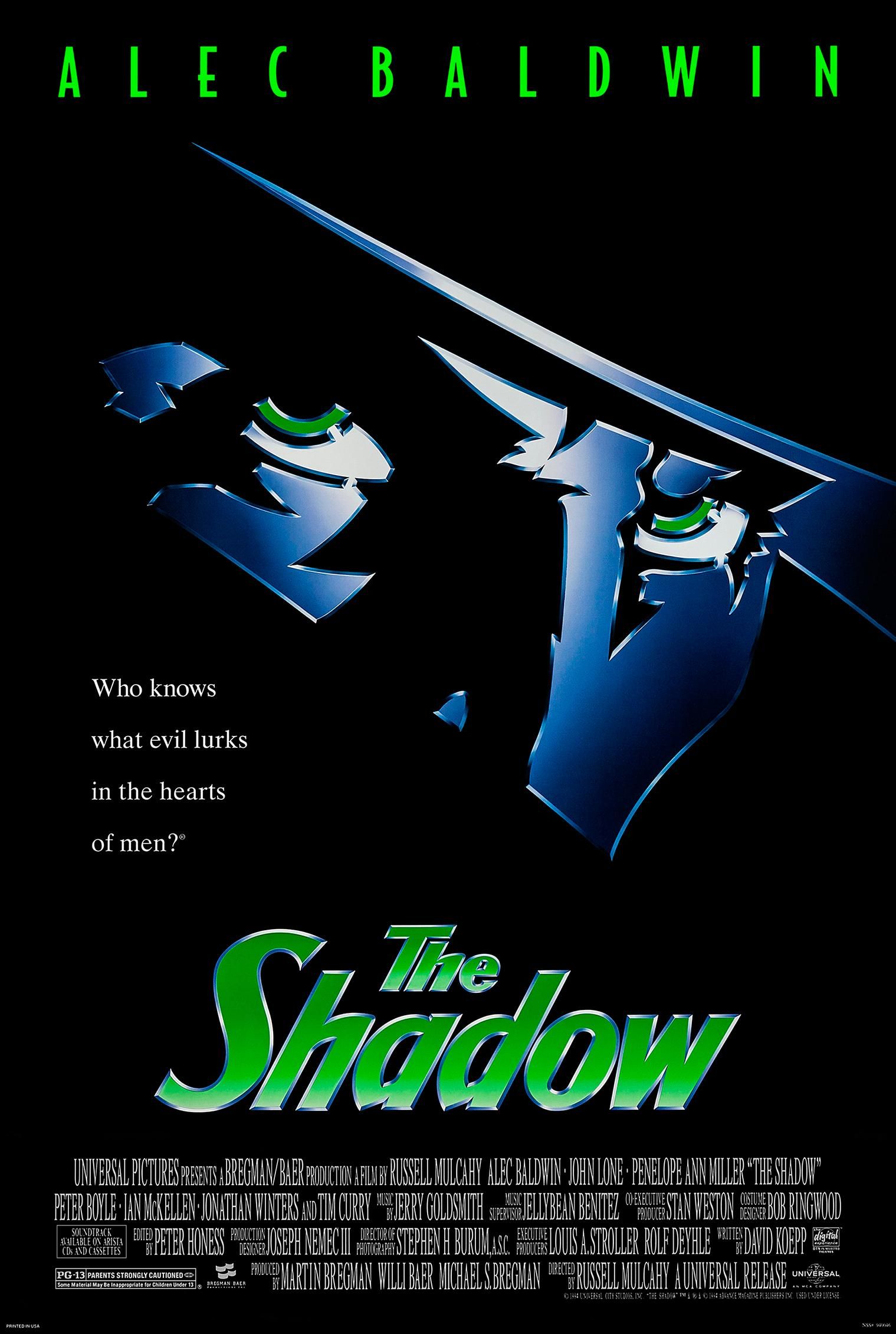 The Shadow 1994 Film Poster