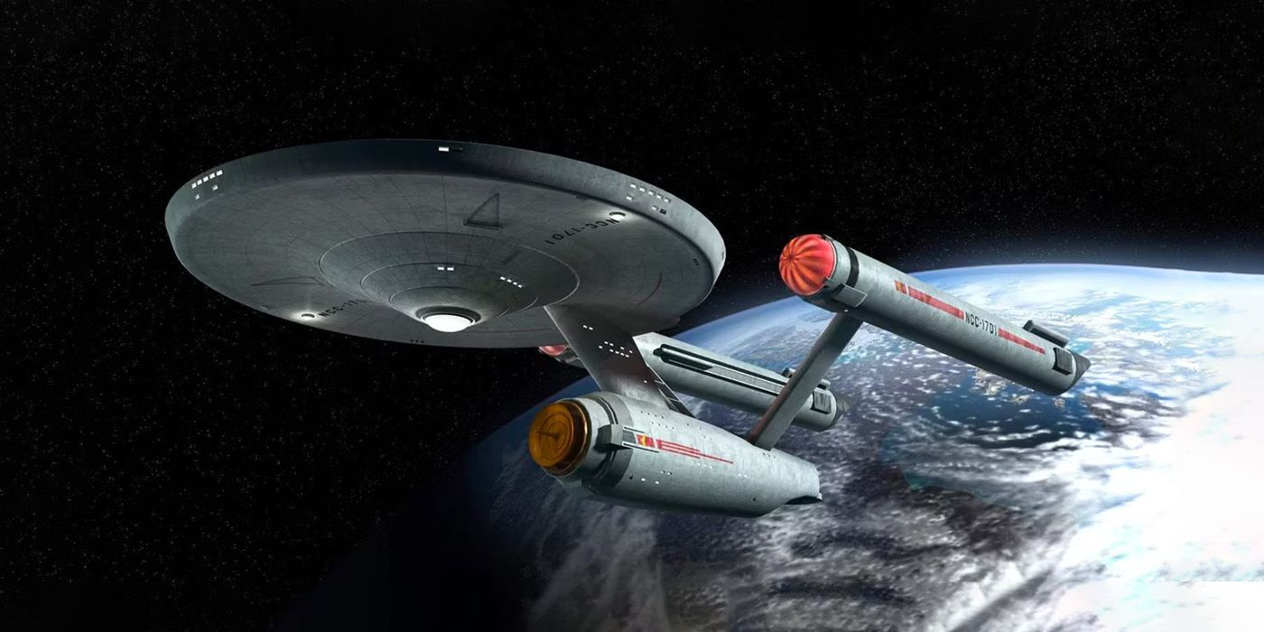 The U.S.S. Enterprise from Star Trek