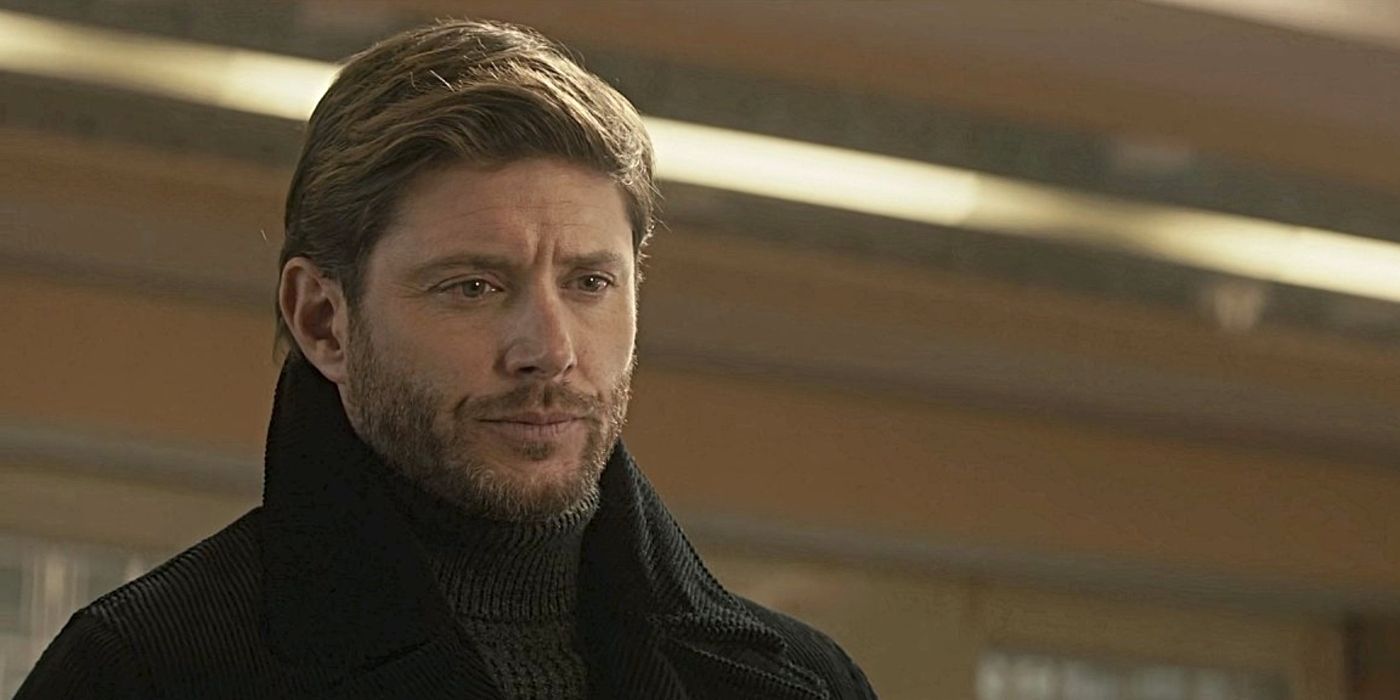 Jensen Ackles as Dean Winchester in the finale episode of Supernatural spin-off, The Winchesters