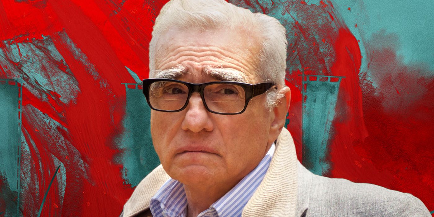 Martin Scorsese feature image with blue and red background