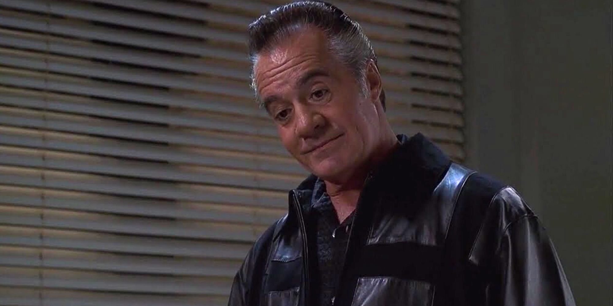 Tony Sirico as Paulie Walnuts standing in a hospital room in The Sopranos-1