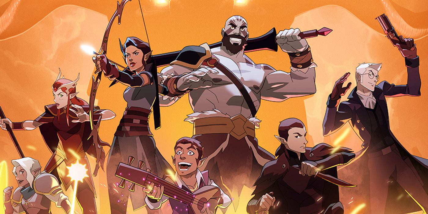the animated ensemble cast of the legend of vox machina