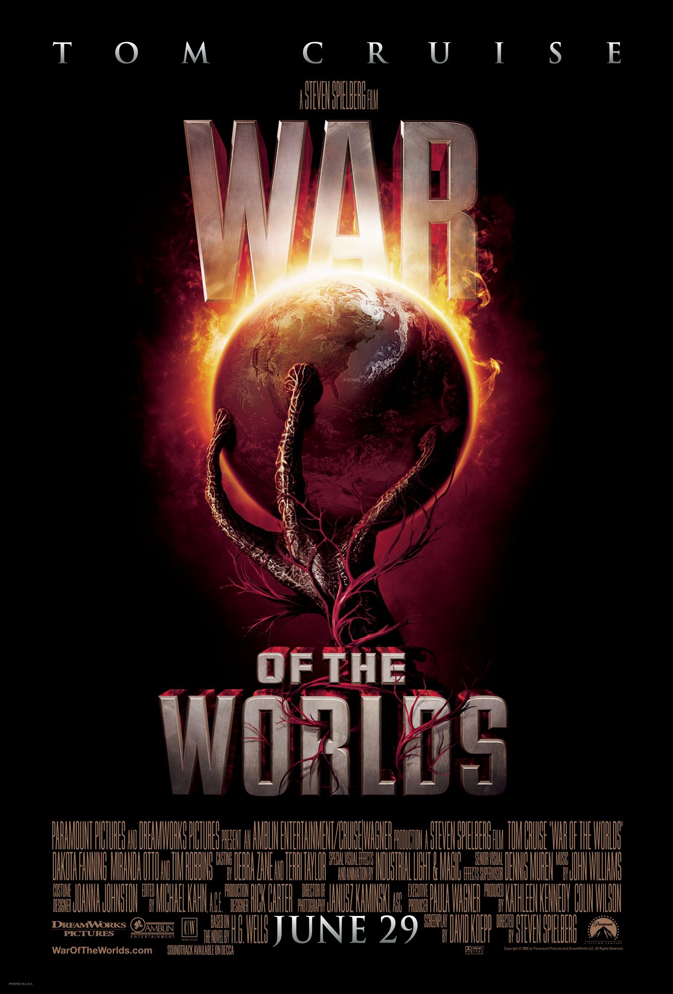 War of the Worlds 2005 Film Poster