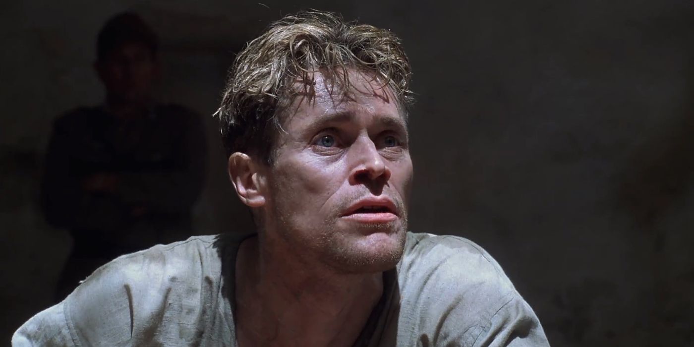 Willem Dafoe in The English Patient