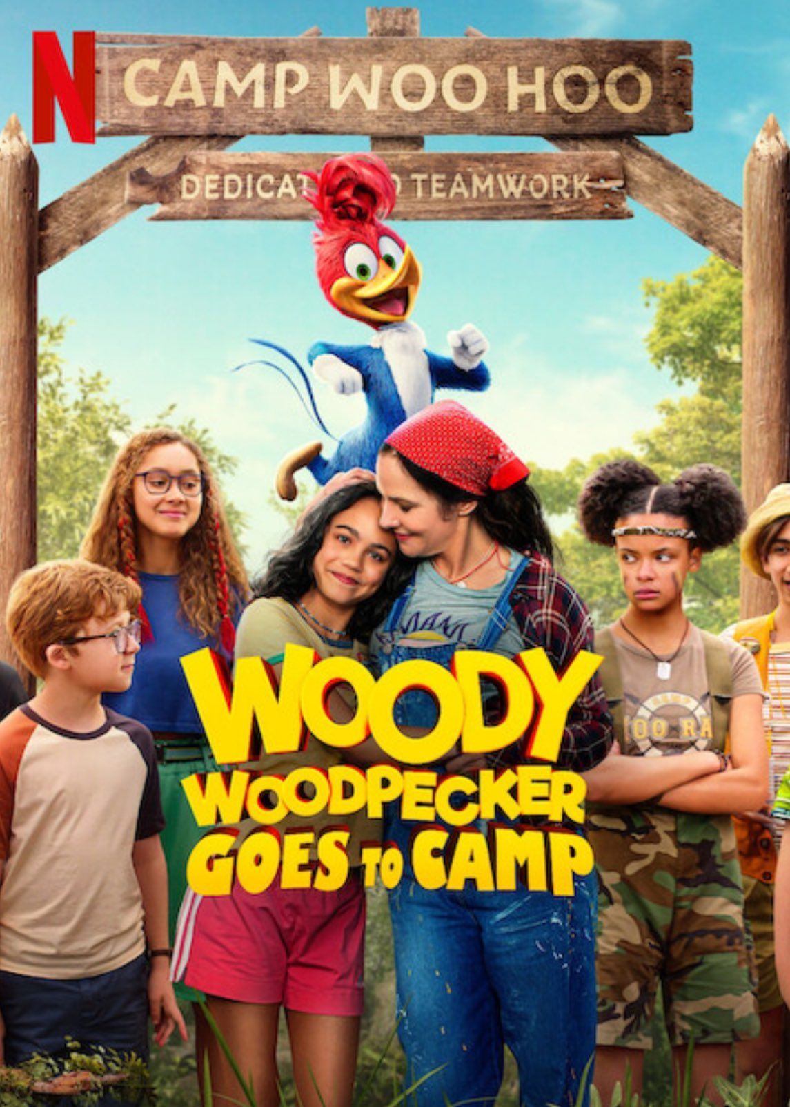 Woody Woodpecker Goes to Camp Netflix Poster