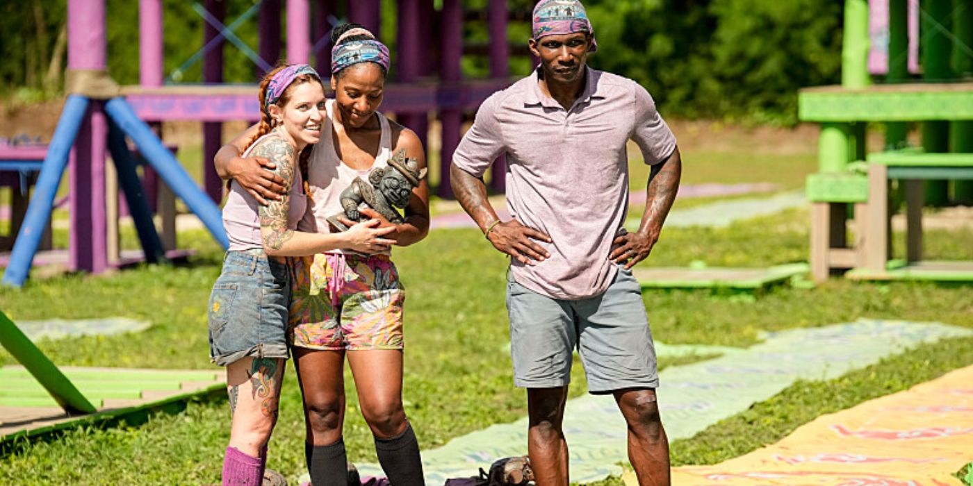 The Yanu Tribe wins their first Immunity Challenge on 'Survivor 46.'