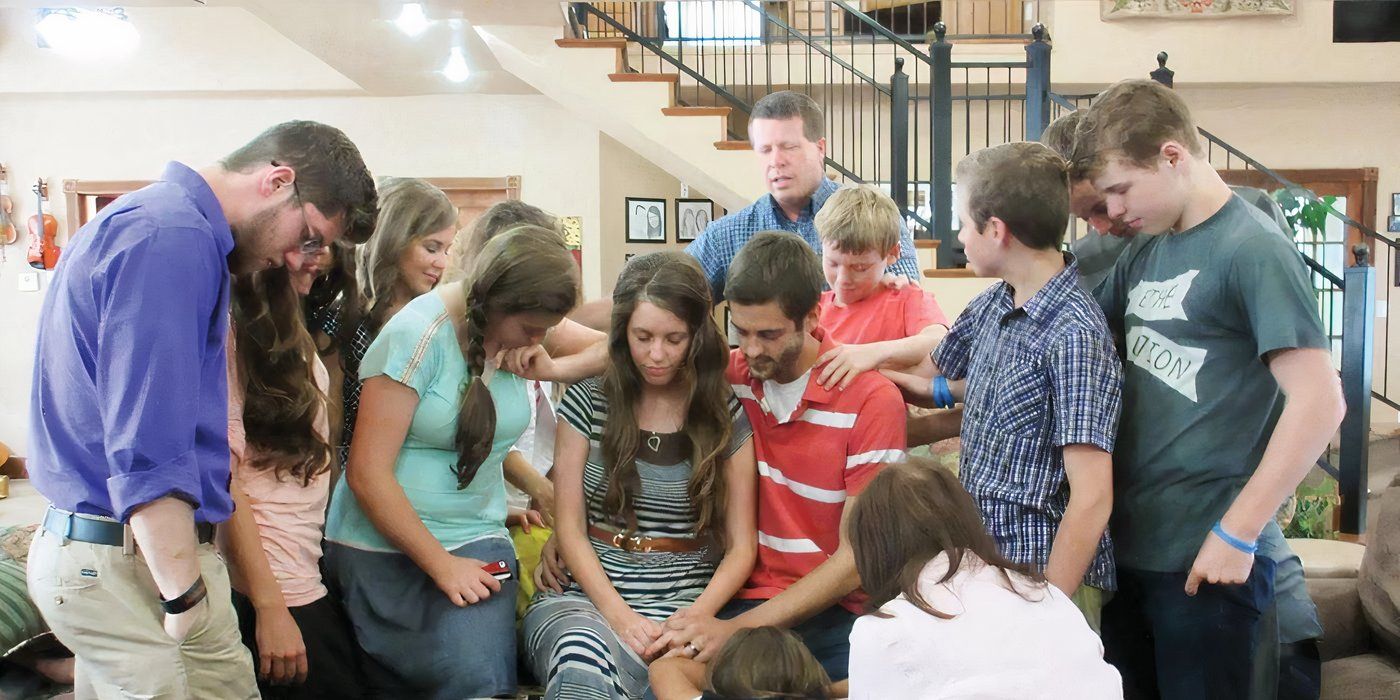 The Duggar Family in 19 Kids and Counting