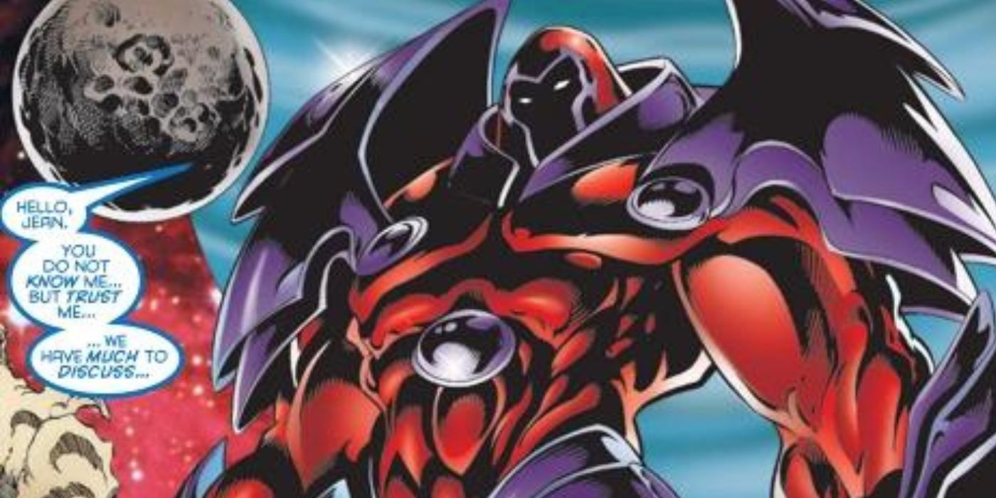 Onslaught, an X-Men villain from Marvel Comics.