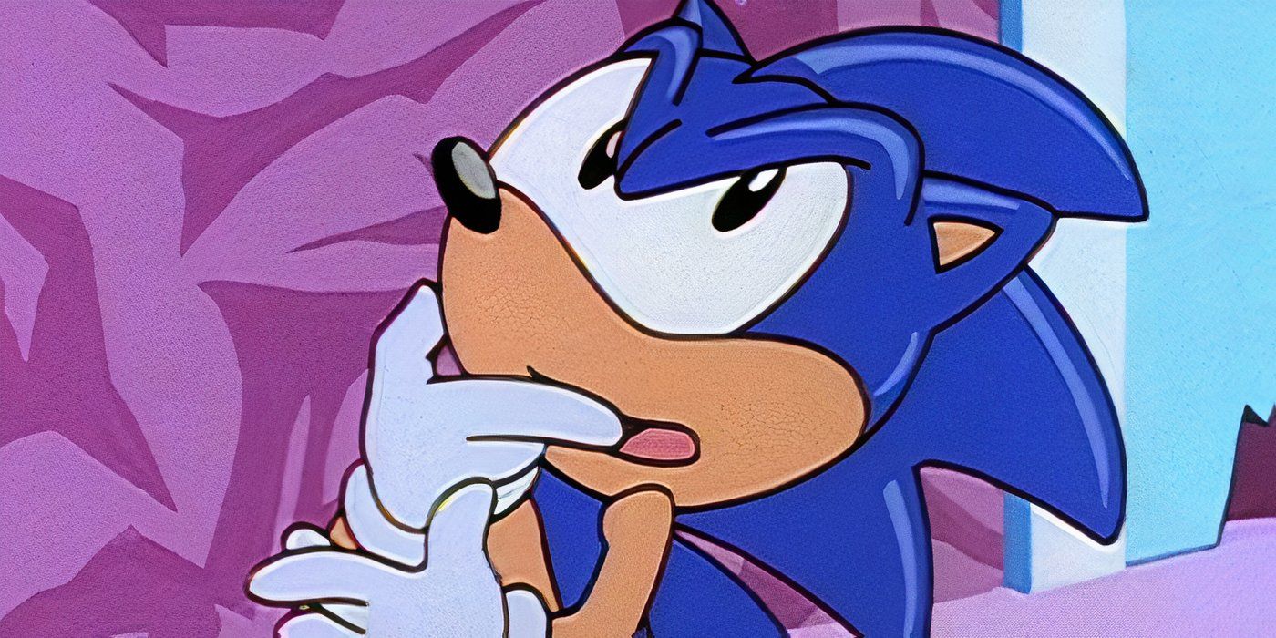 Sonic thinking while talking from The Adventures of Sonic the Hedgehog