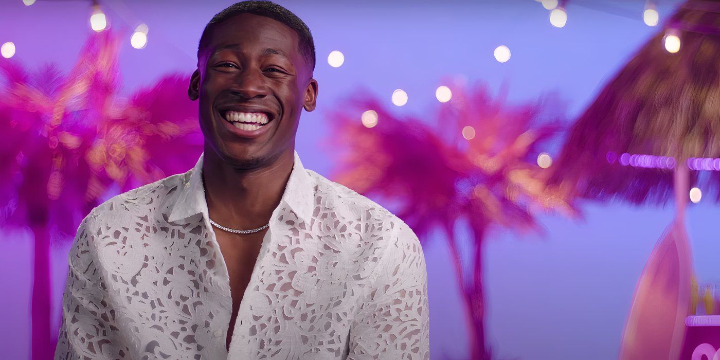 Ayo Odukoya habla ante la cámara en la temporada 11 de Love Island UK