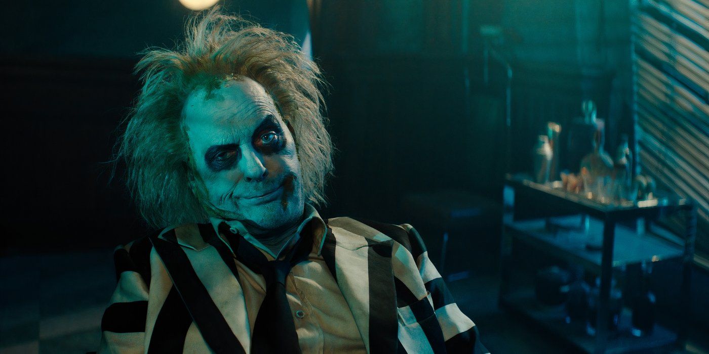 'Beetlejuice Beetlejuice' Images - Michael Keaton Is the Ghost With the ...