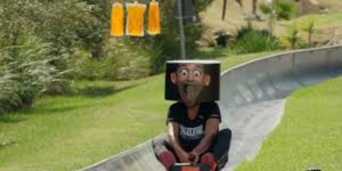 The Bobblehead Bobsled challenge on 'The Challenge-All-Stars-4'
