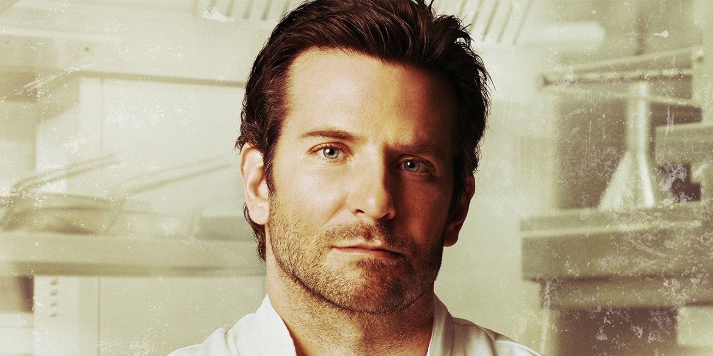 A close-up headshot of Bradley Cooper in Burnt
