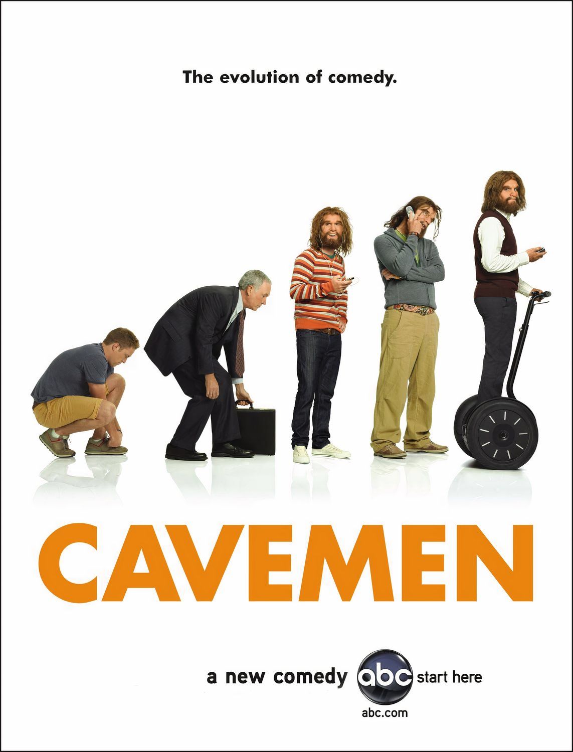 Póster Programa de televisión Caveman 2007