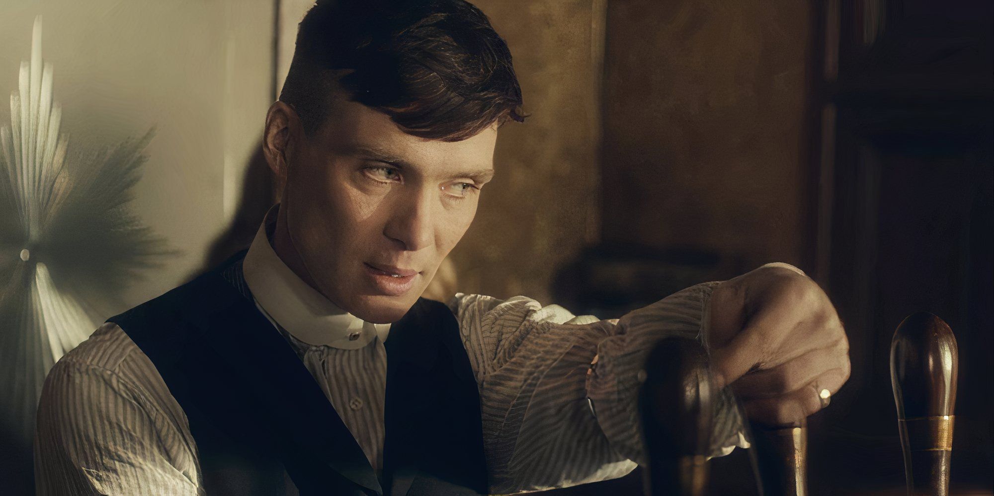 Cillian Murphy as Tommy Shelby in Peaky Blinders