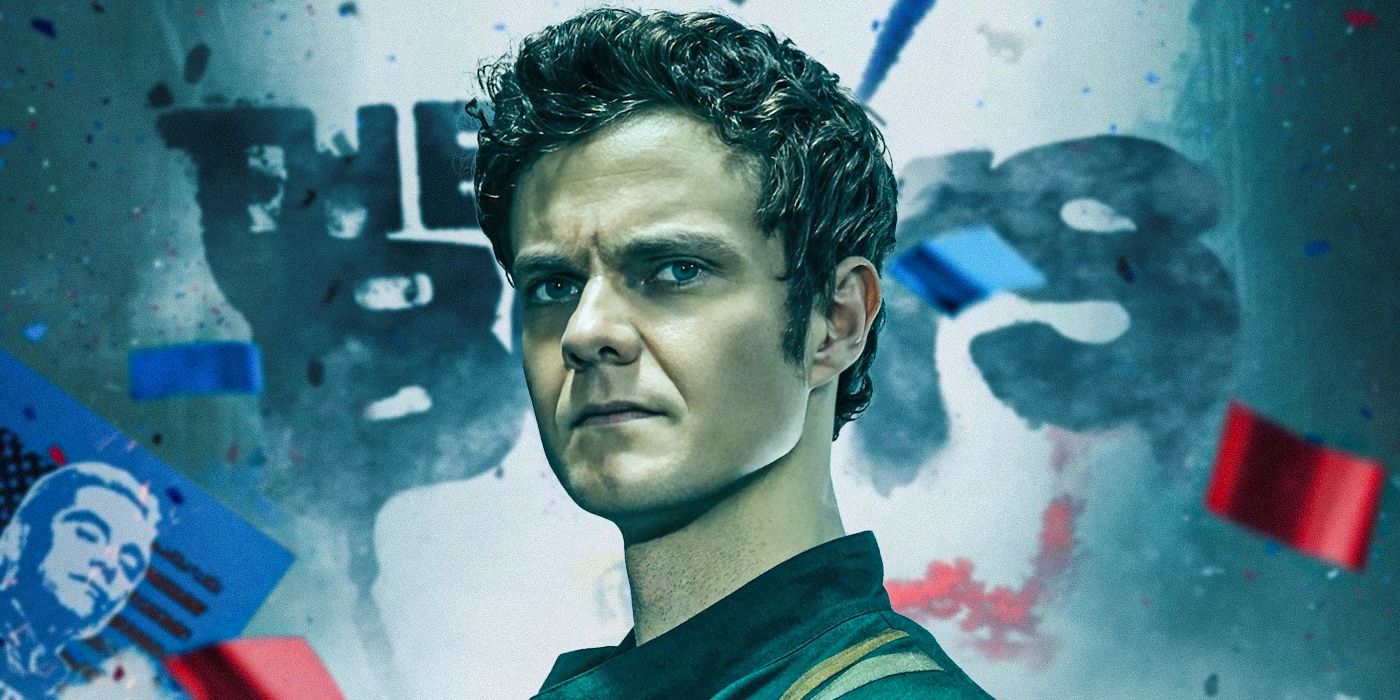 Custom image by Jefferson Chacon of Jack Quaid as Hughie Campbell scowling for The Boys Season 4