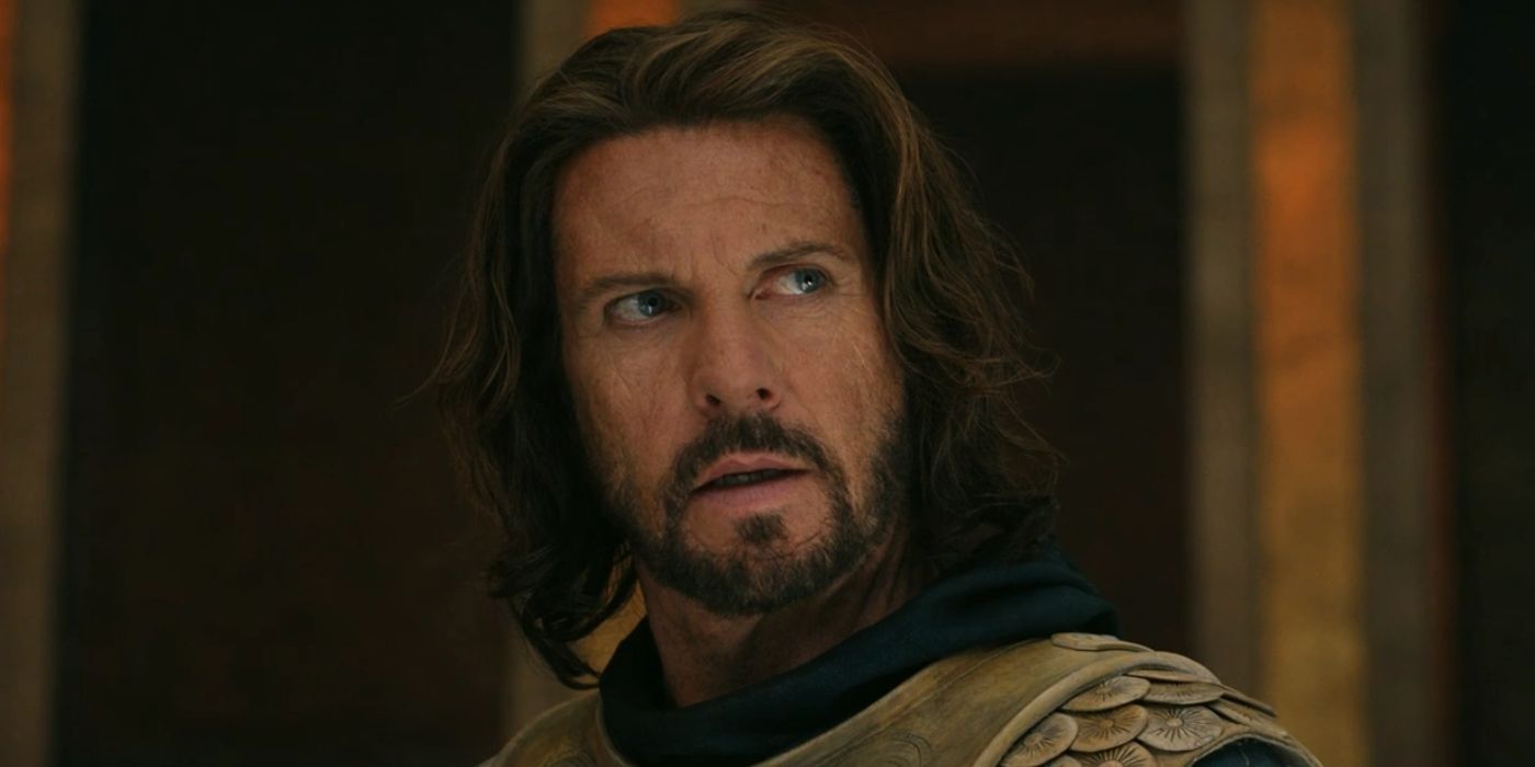 Elendil, played by Lloyd Owen, in 'Lord of the Rings: Rings of Power.'