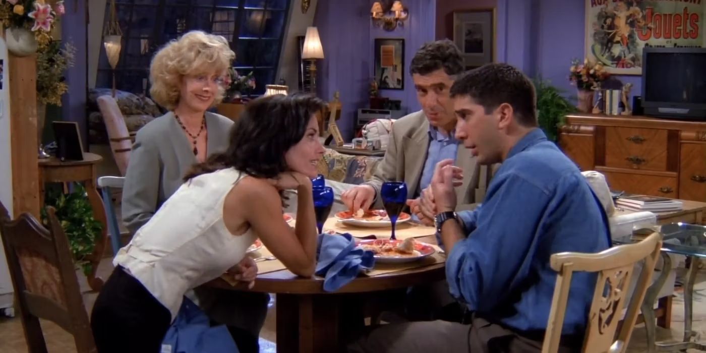 The Gellers in 'Friends'