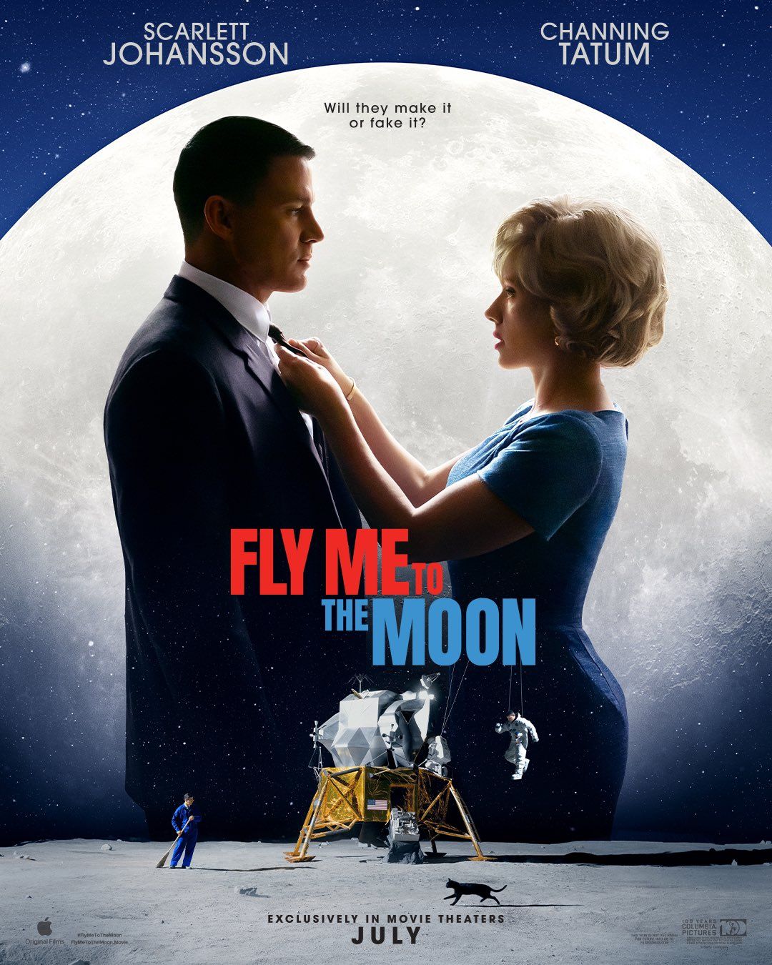 fly me to the moon poster