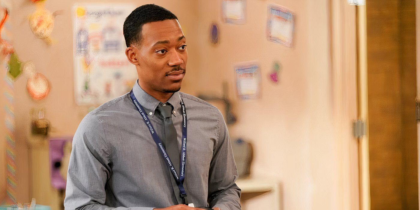 Tyler James Williams as Gregory Eddie on Abbott Elementary and teaching his students