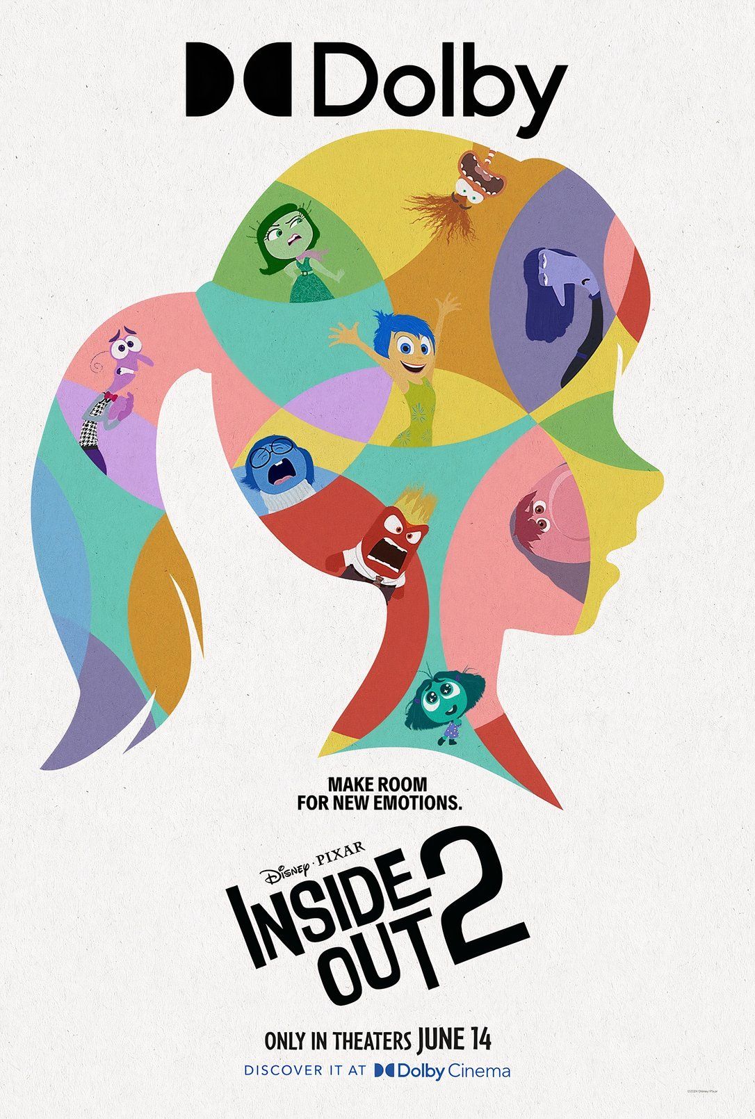 Inside Out 2 Dolby Poster